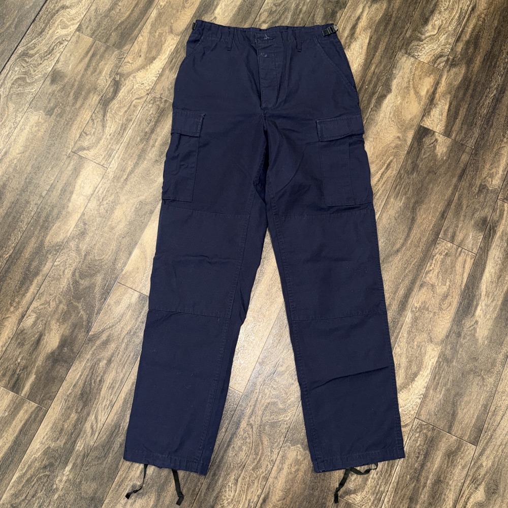 PROPPER Tactical BDU Cargo Utility Pants‎ Ripstop Men's Size S/L Navy Blue